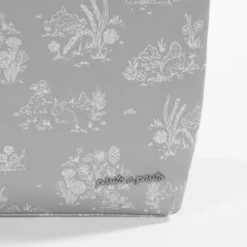 Pasito A Pasito Trousse De Toilette Toile De Jouy 15 Pasito A Pasito Trousse De Toilette Toile De Jouy -C Comme Cadeau Soldes trousse de toilette toile de jouy grise 6