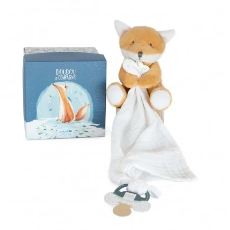 UNICEF - Doudou Renard Attache-sucette 3 UNICEF - Doudou Renard Attache-sucette