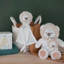 UNICEF - Lion Avec Bébé Doudou & Compagnie -C Comme Cadeau Soldes unicef lion avec bebe doudou compagnie 3