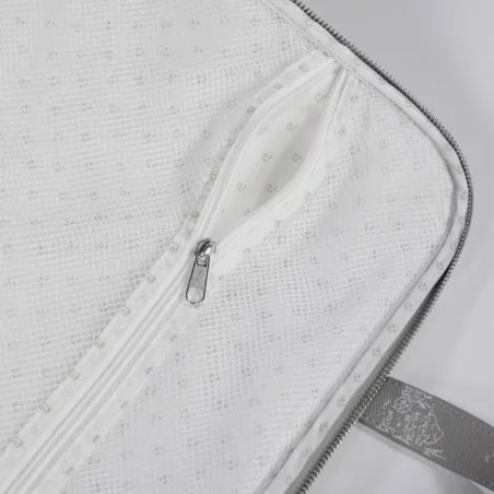 Pasito A Pasito Valise De Maternité Toile De Jouy Grise 13 Pasito A Pasito Valise De Maternité Toile De Jouy Grise – Image 11