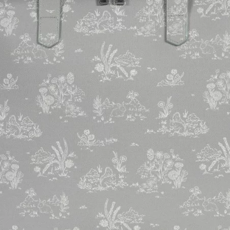 Pasito A Pasito Valise De Maternité Toile De Jouy Grise 8 Pasito A Pasito Valise De Maternité Toile De Jouy Grise – Image 6