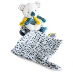 Yoca Koala Et Son Plaid Douceur Bleu -C Comme Cadeau Soldes yoca koala et son plaid douceur bleu 4
